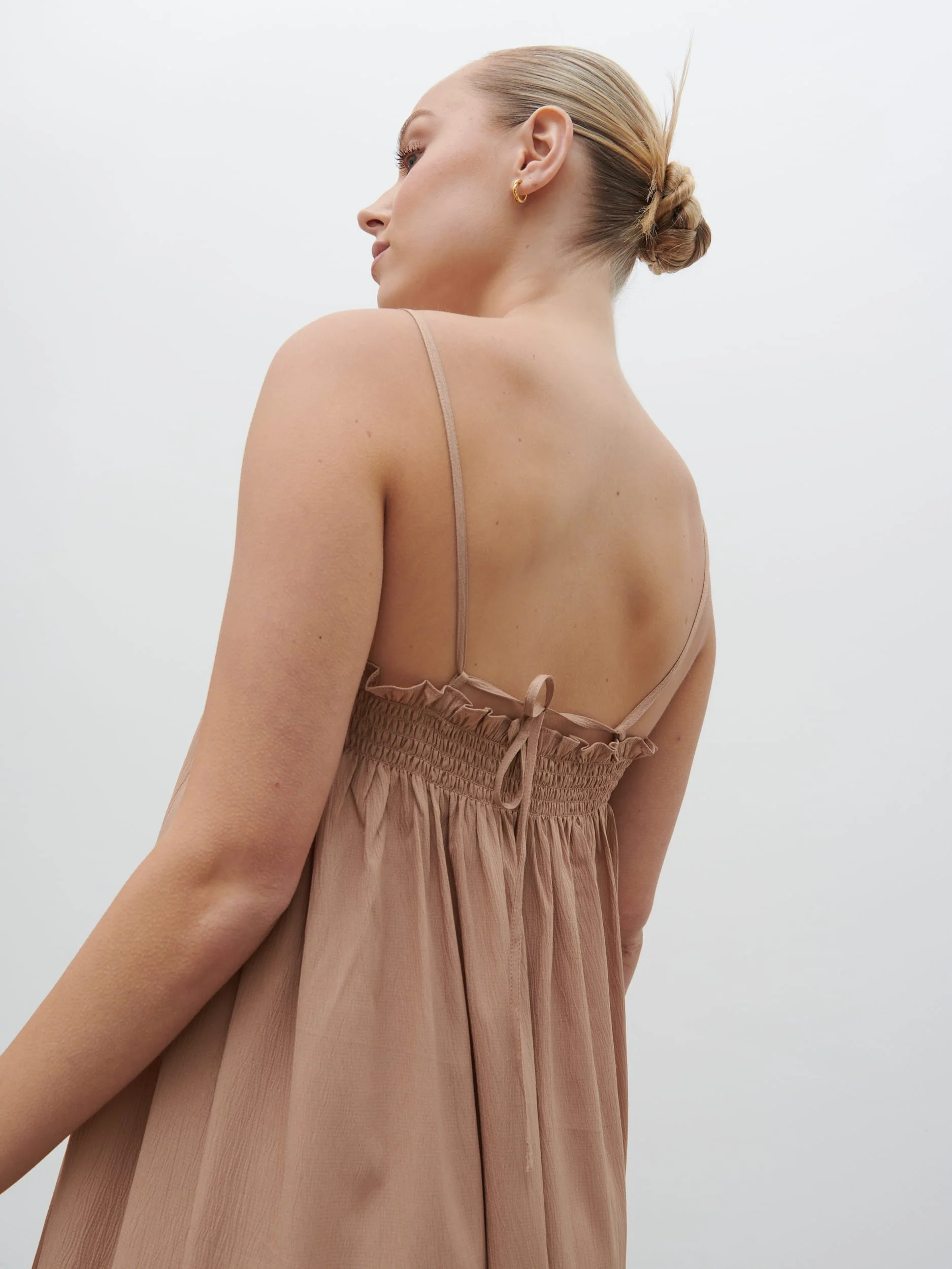 Ada Maxi Dress - Biscuit - Image 2