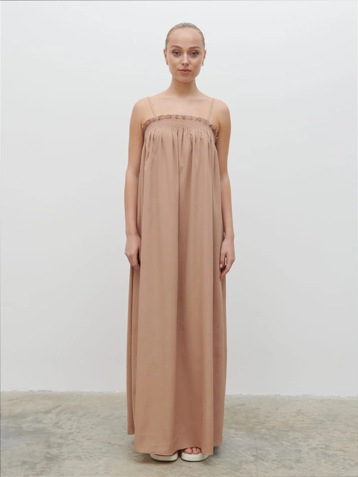 Ada Maxi Dress - Biscuit - Image 4