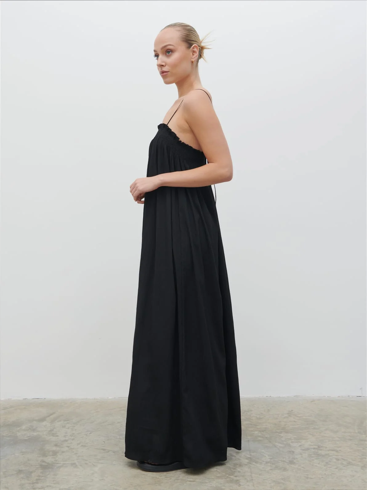Ada Maxi Dress - Black - Image 3