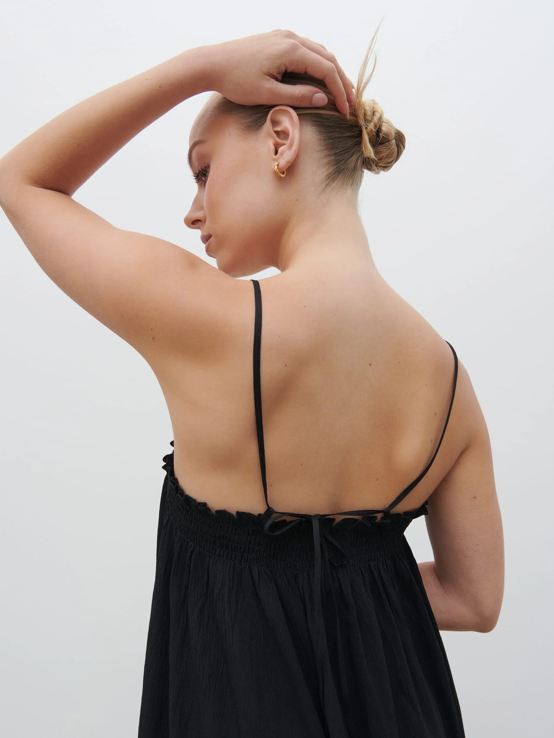 Ada Maxi Dress - Black - Image 4