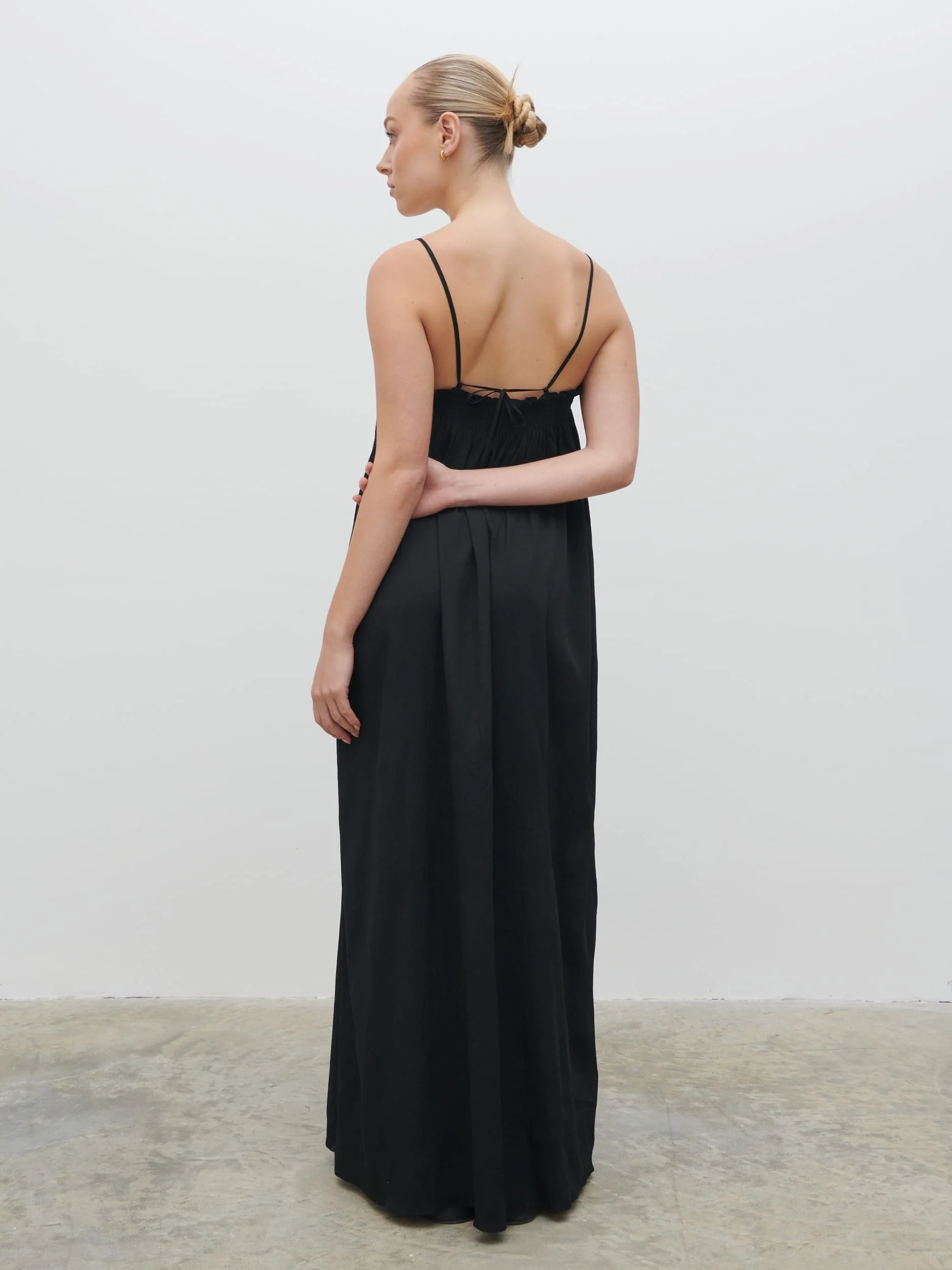Ada Maxi Dress - Black - Image 5