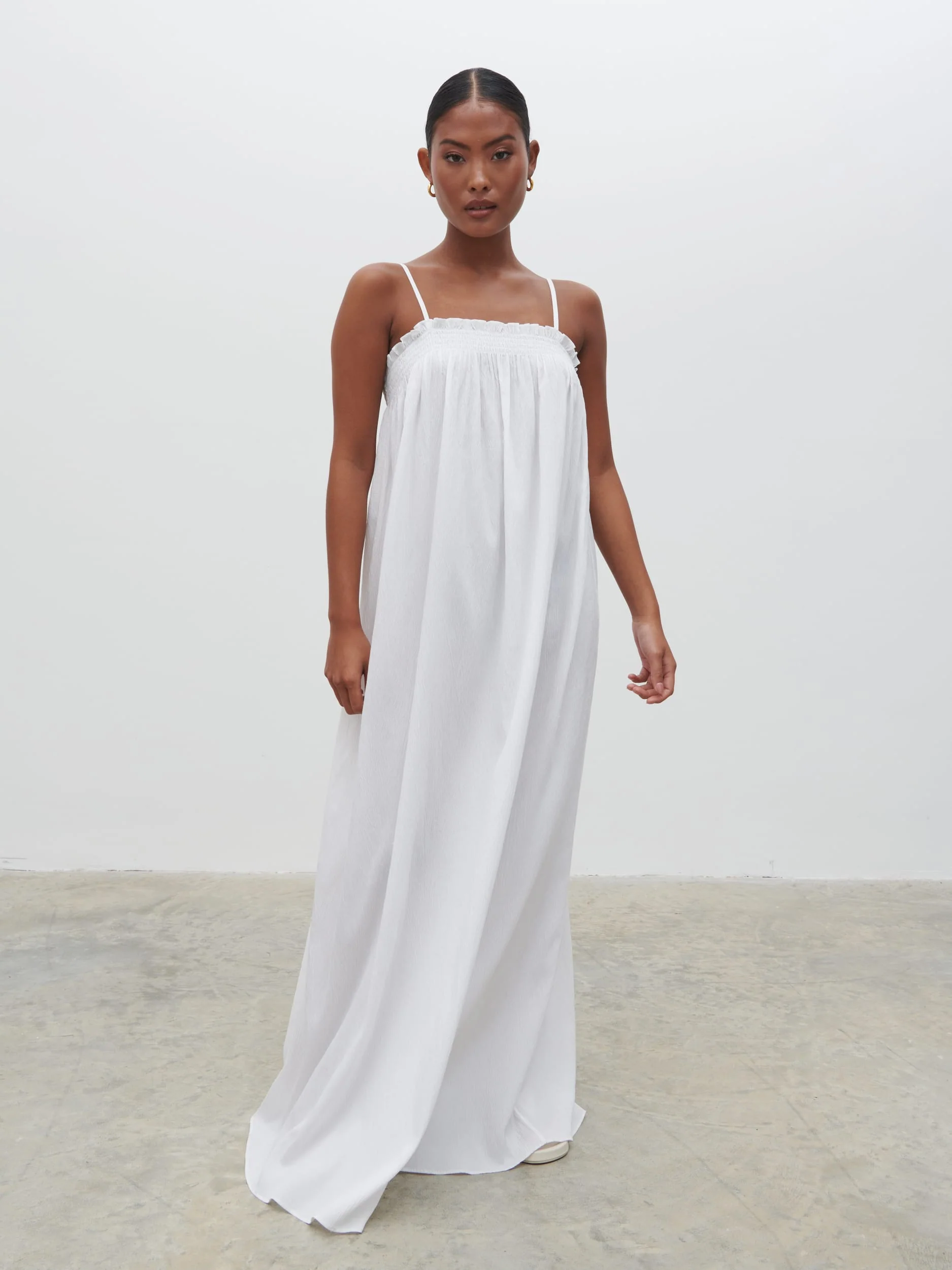 Ada Maxi Dress - White - Image 3