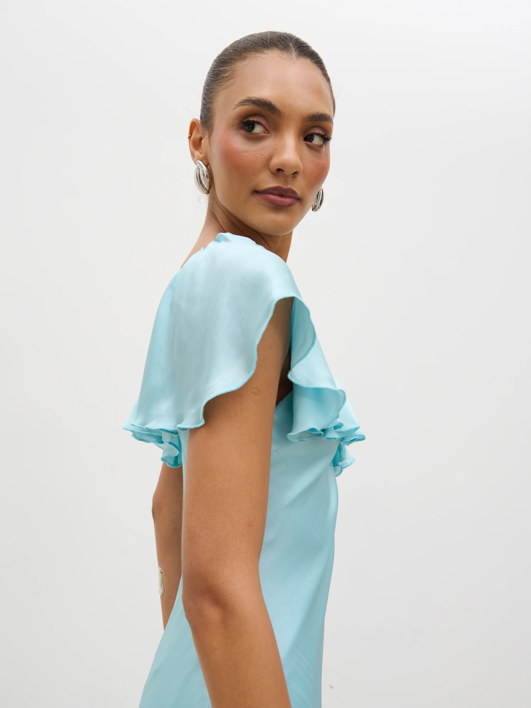 Adina Midaxi Dress - Seaspray Blue - Image 2