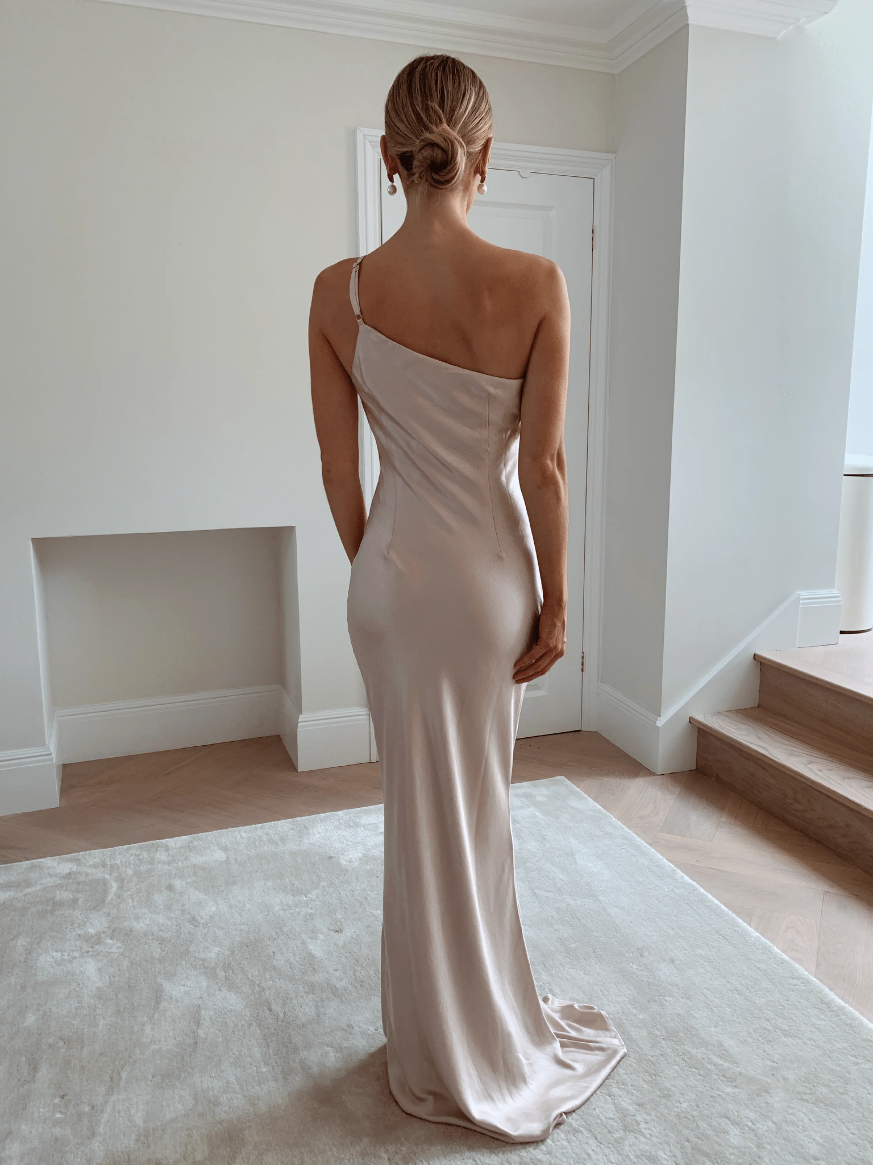 Amelia Maxi Dress - Matte Blush - Image 4