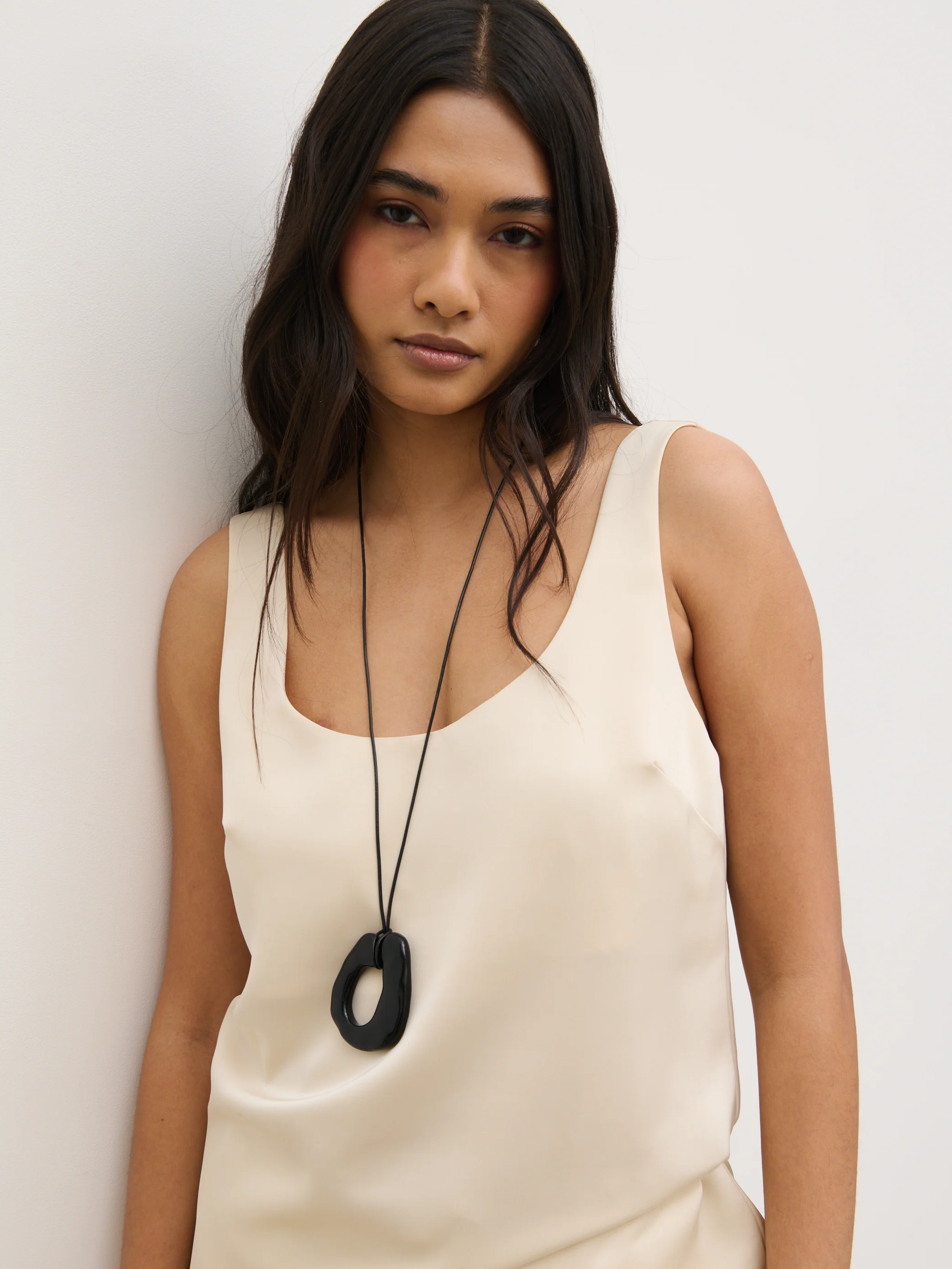 Breya Cami Top - Oyster - Image 4