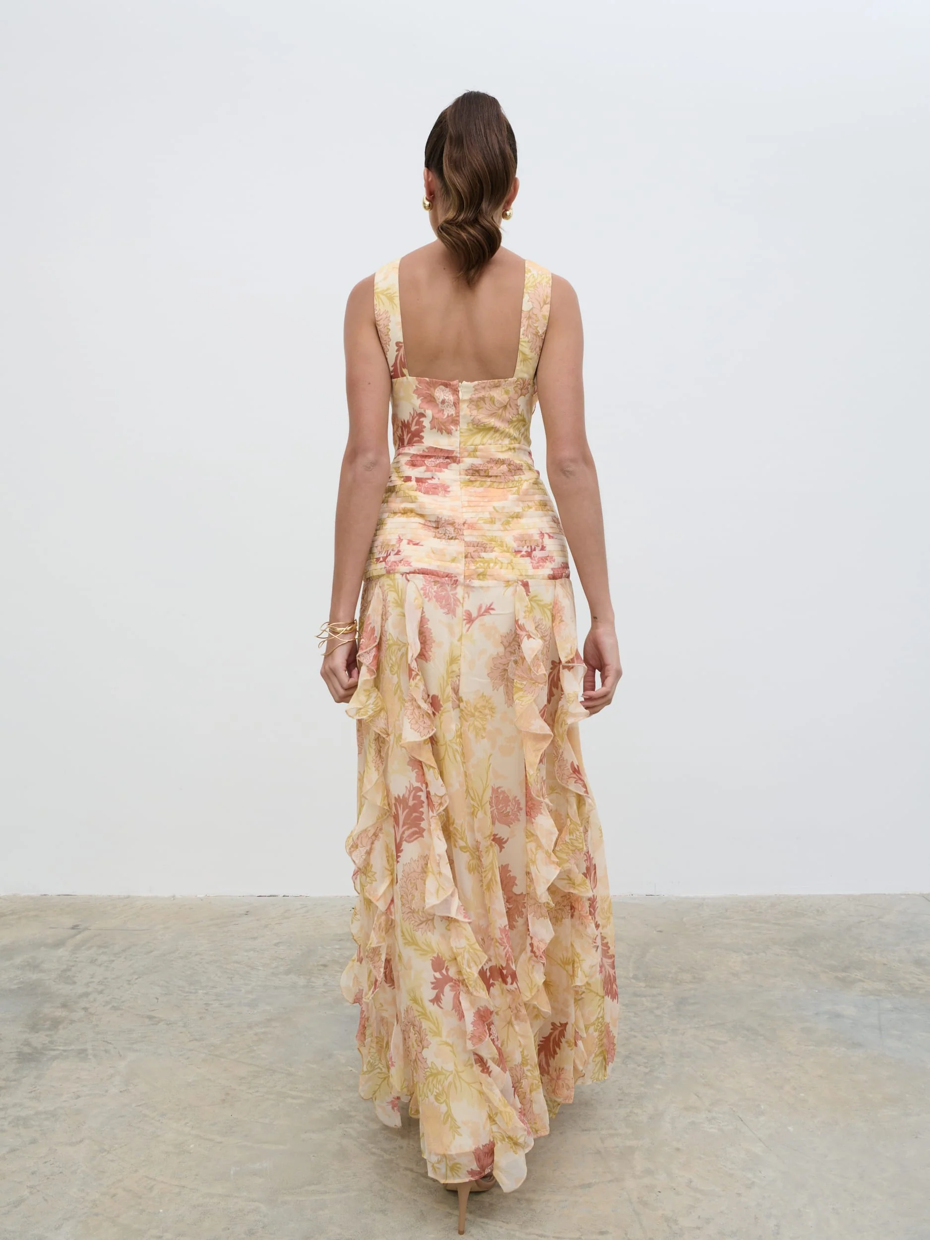 Brielle Maxi Dress - Terracotta Petal - Image 3