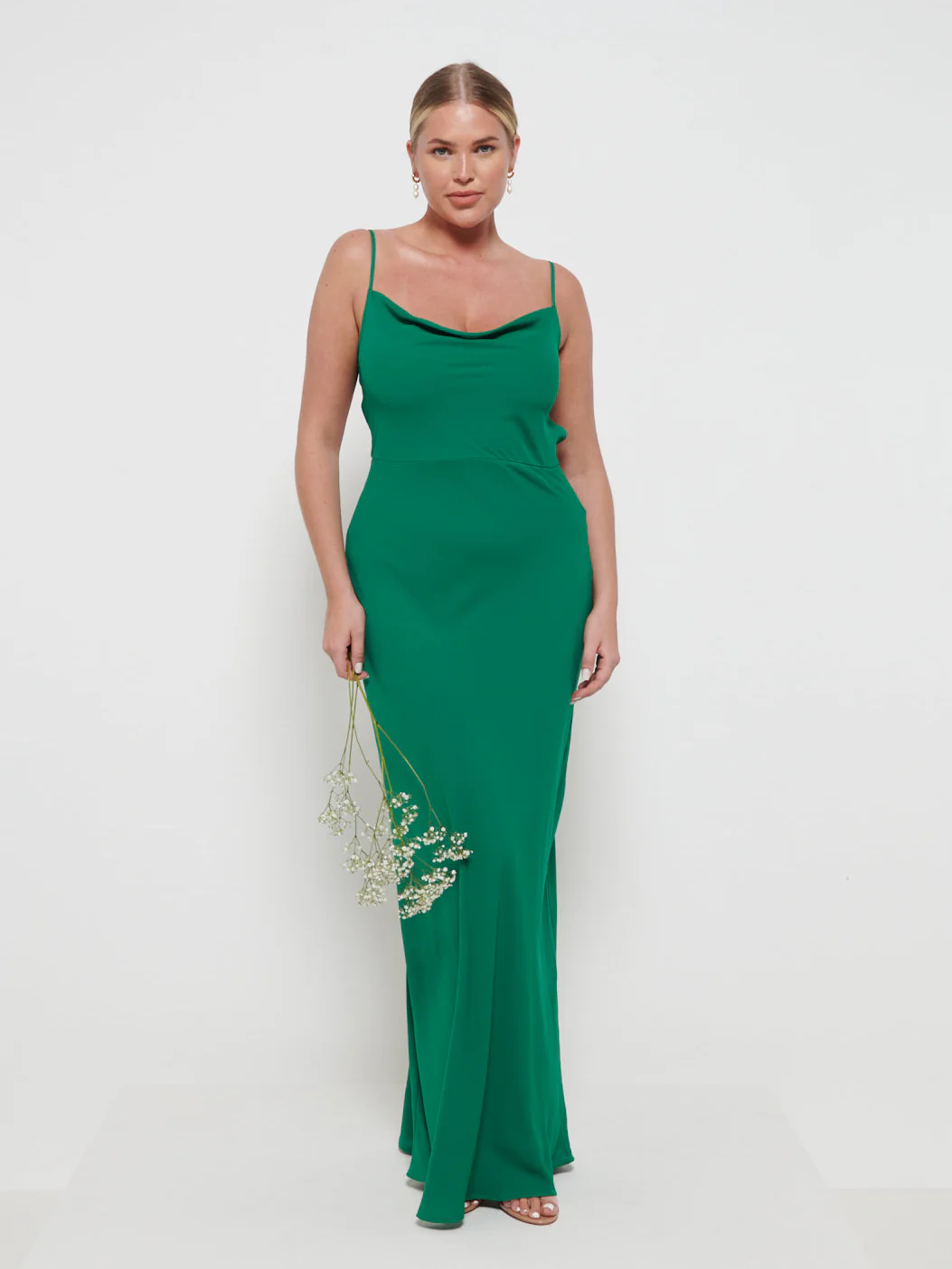 Chiffon Recycled Emerald Swatch - Image 2