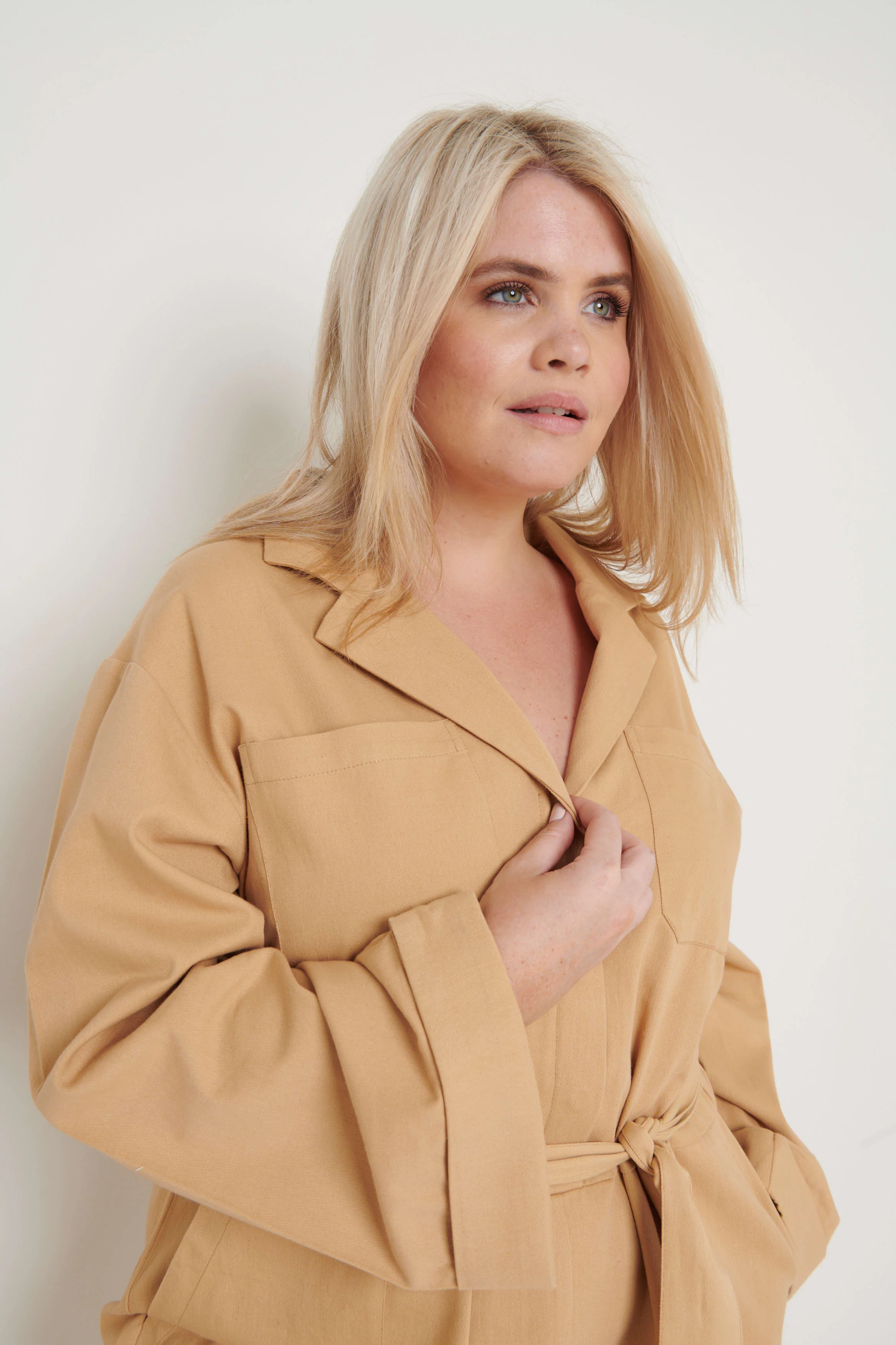 Hudson Jumpsuit- Camel - Image 7