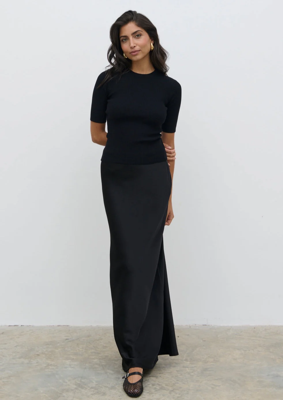 Jayla Knit Top - Black - Image 3