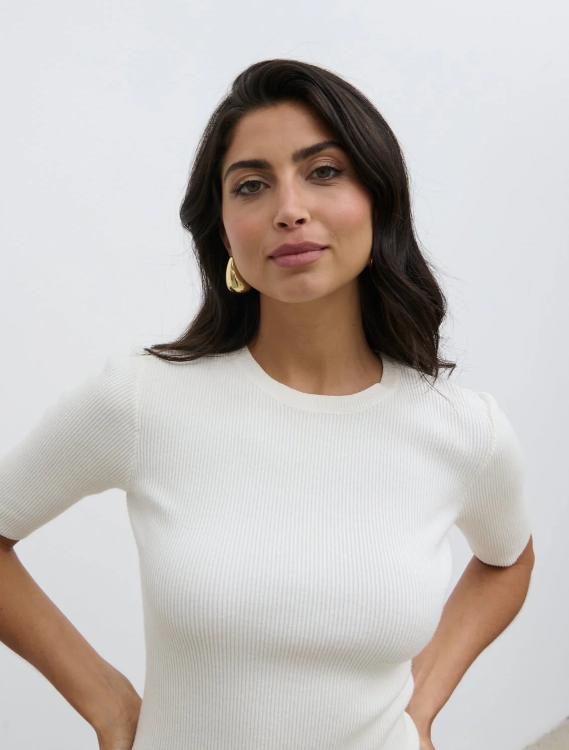 Jayla Knit Top - Cream - Image 5
