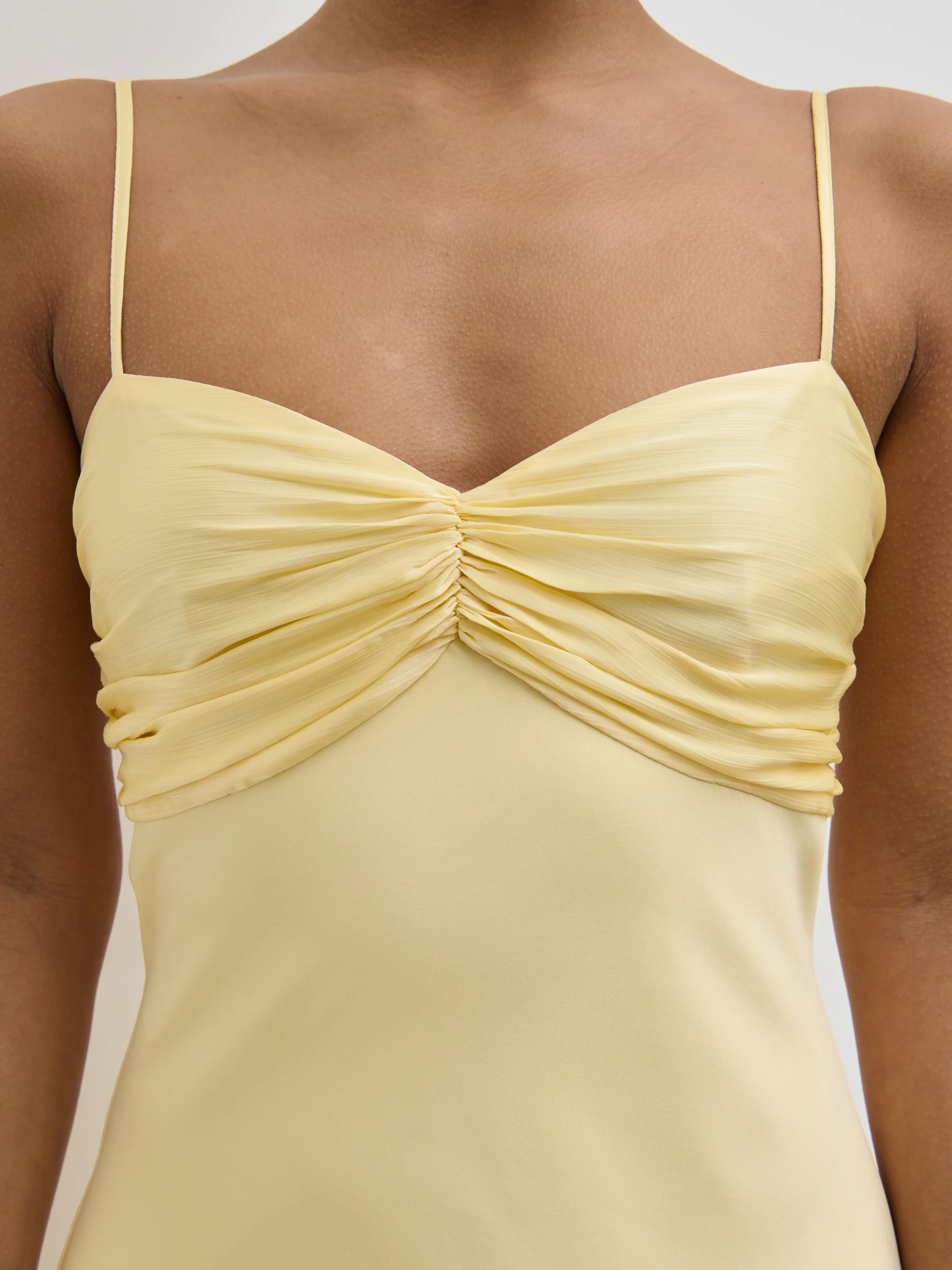 Joely Midaxi Dress - Lemon - Image 2