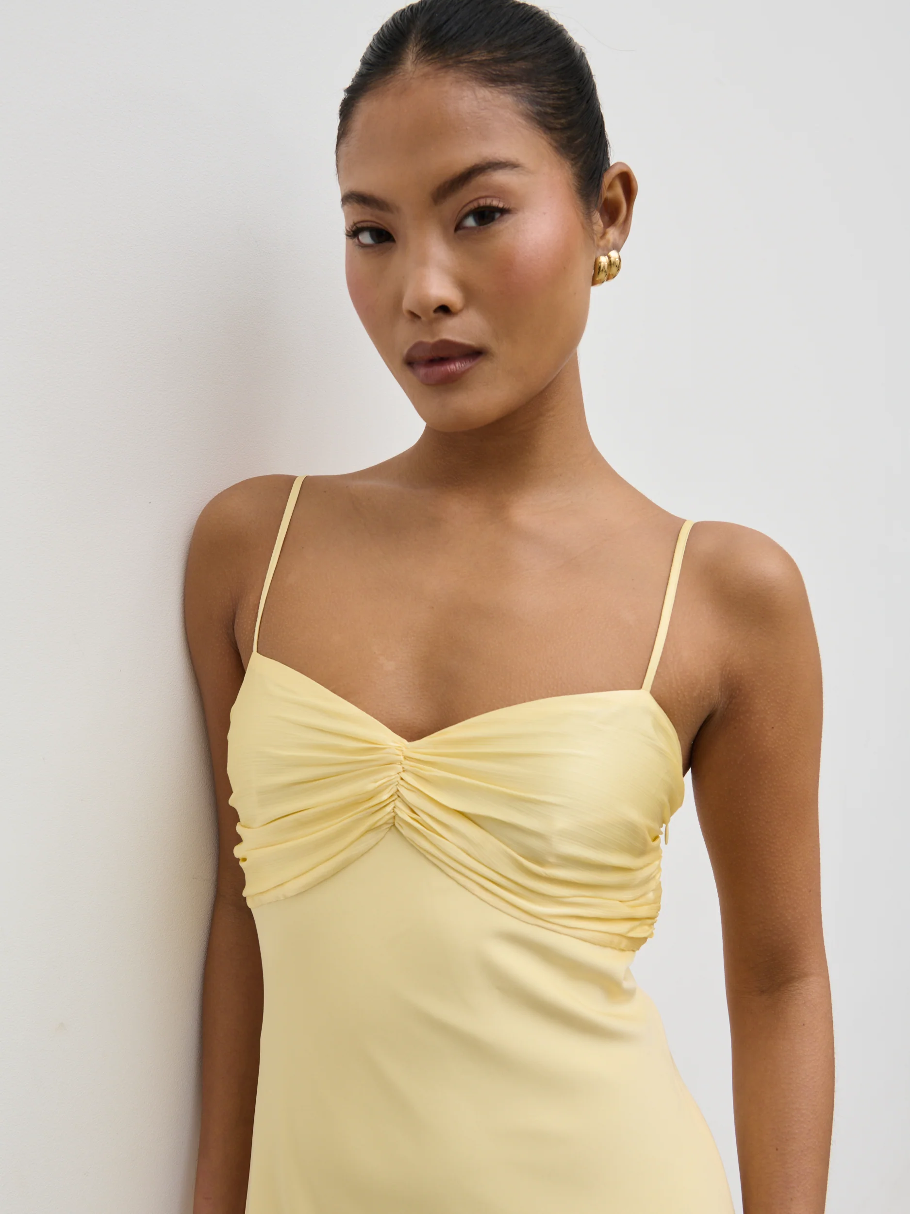 Joely Midaxi Dress - Lemon - Image 6