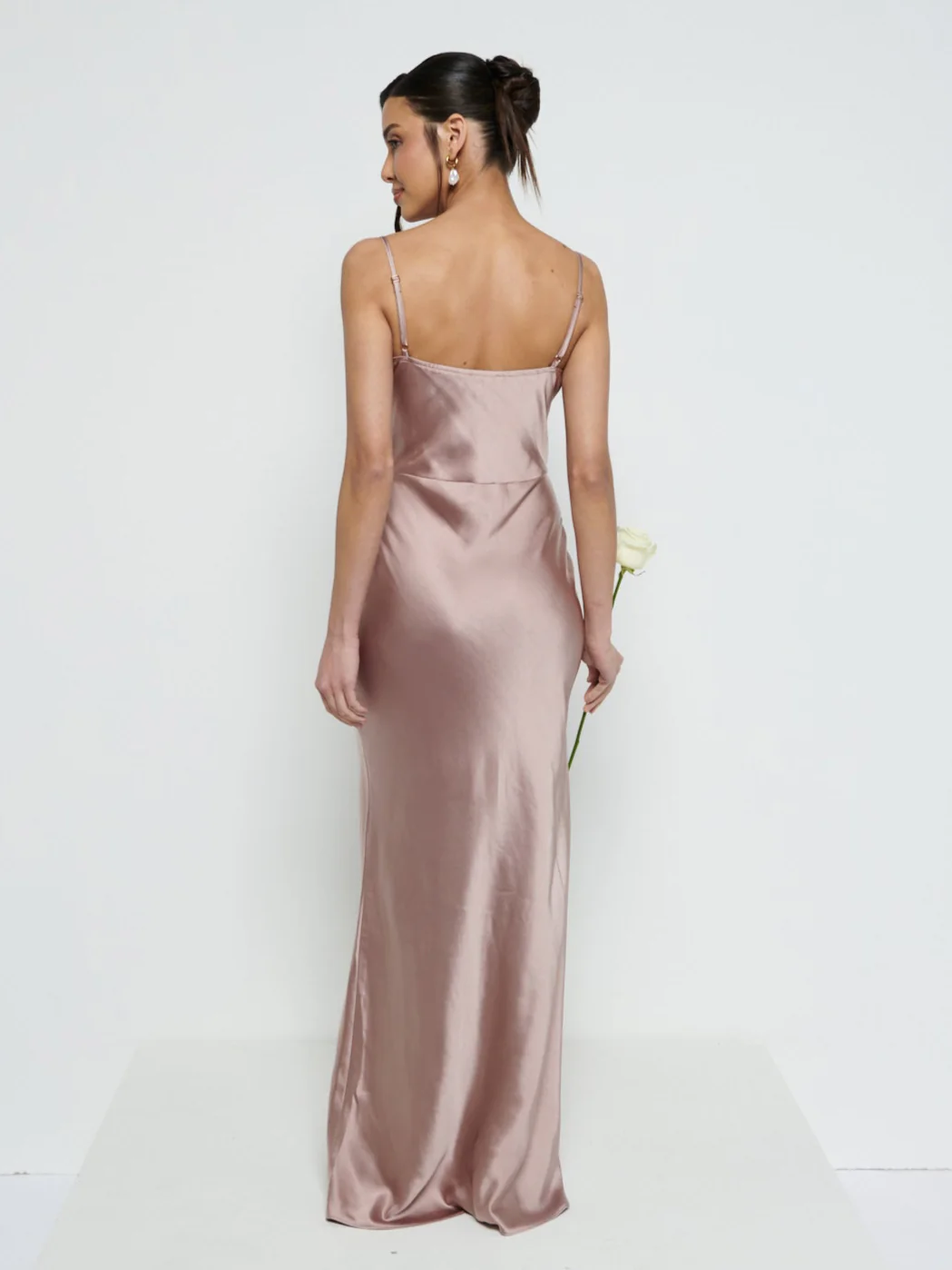 Keisha Maxi Bridesmaid Dress - Amethyst - Image 3