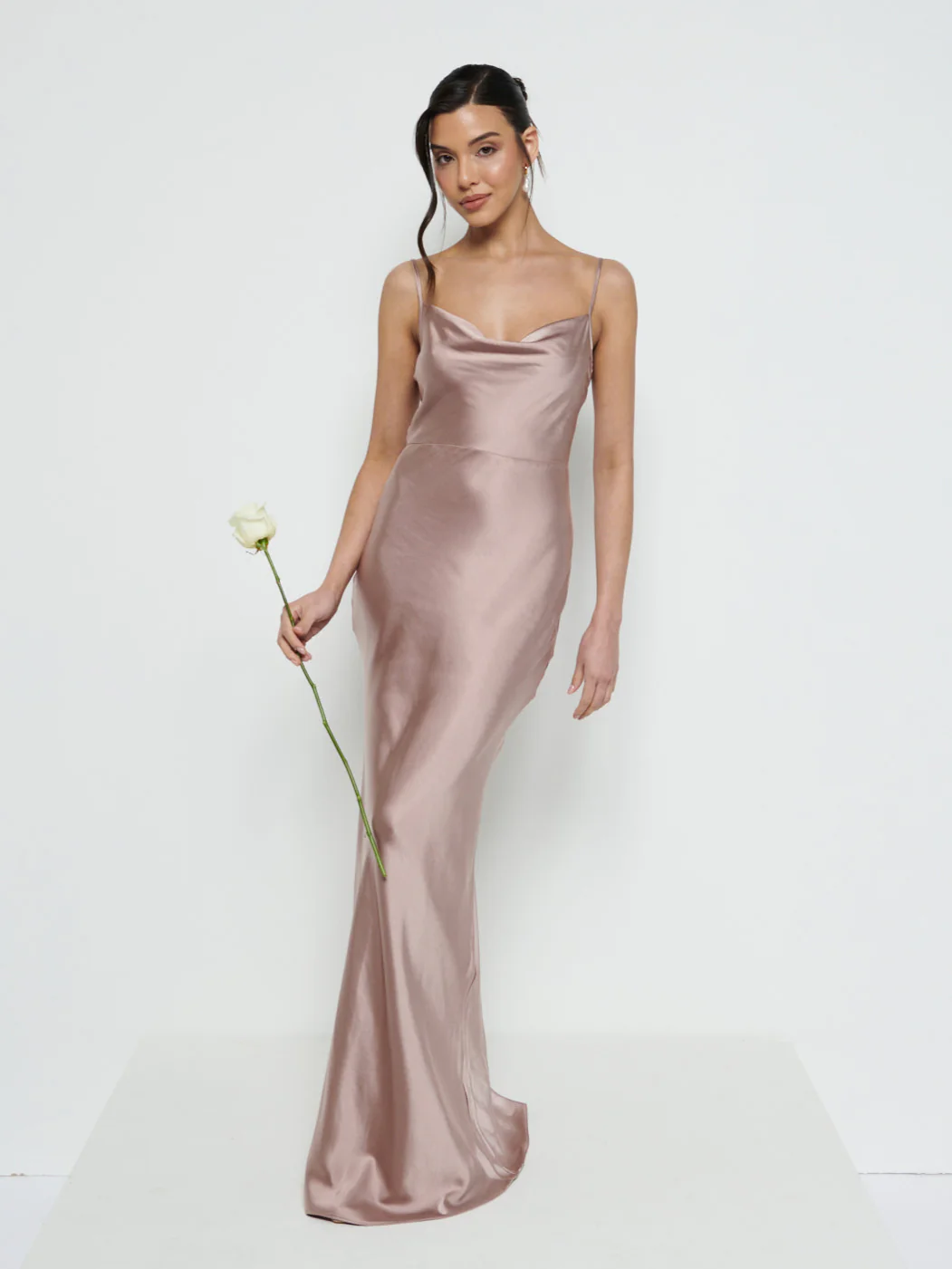 Keisha Maxi Bridesmaid Dress - Amethyst - Image 4