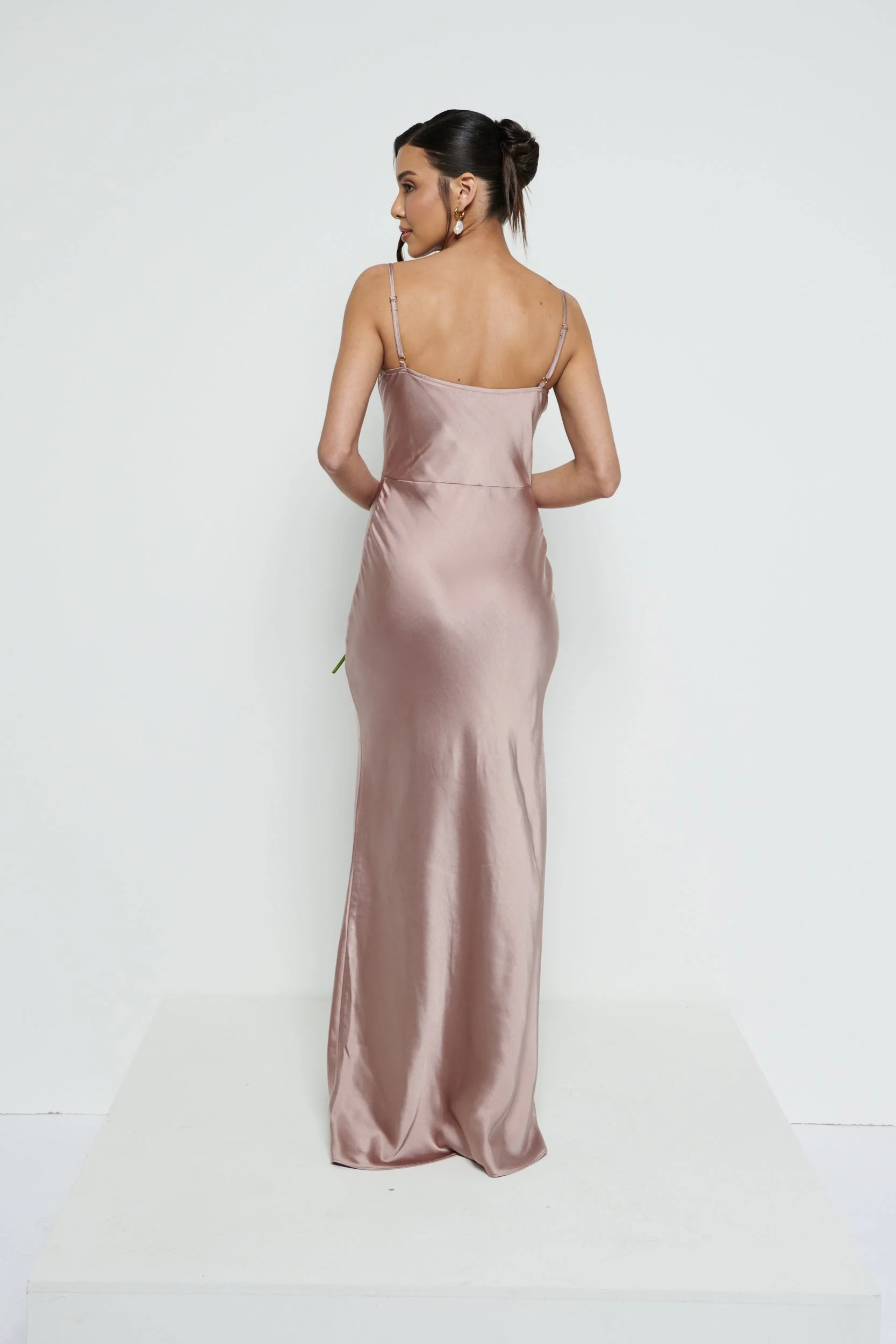 Keisha Maxi Bridesmaid Dress - Amethyst - Image 8