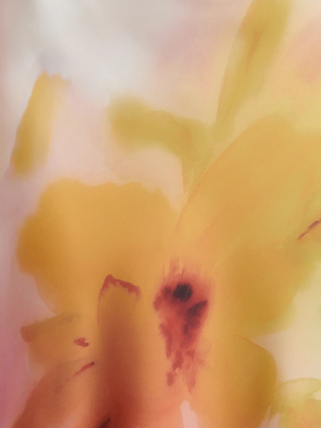 Keisha Scarf Maxi Dress - Pink and Yellow Ochre Floral - Image 4