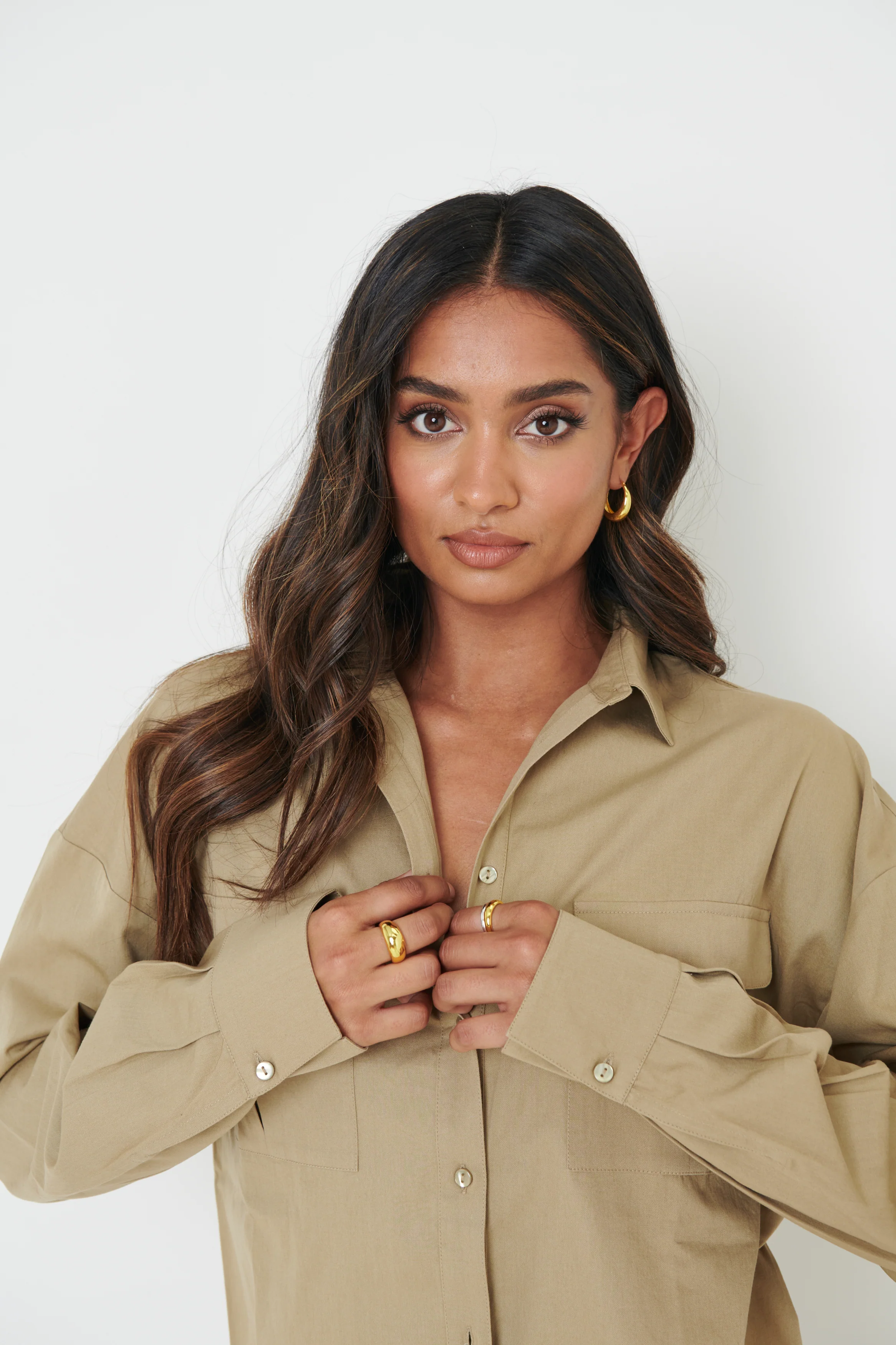 Max Utility Shirt - Pale Olive Grey - Image 6