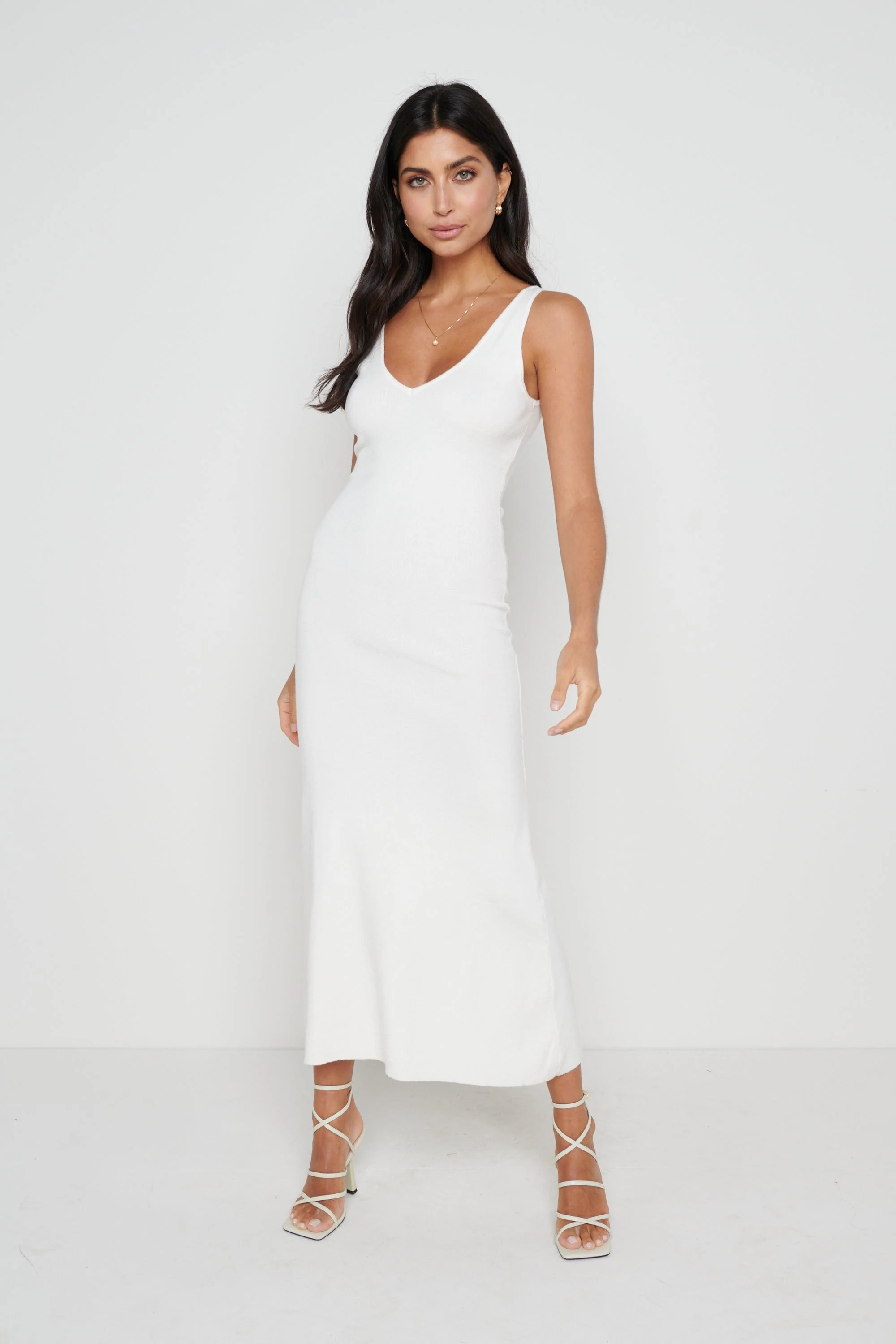 MONA A-LINE KNIT DRESS - Image 4