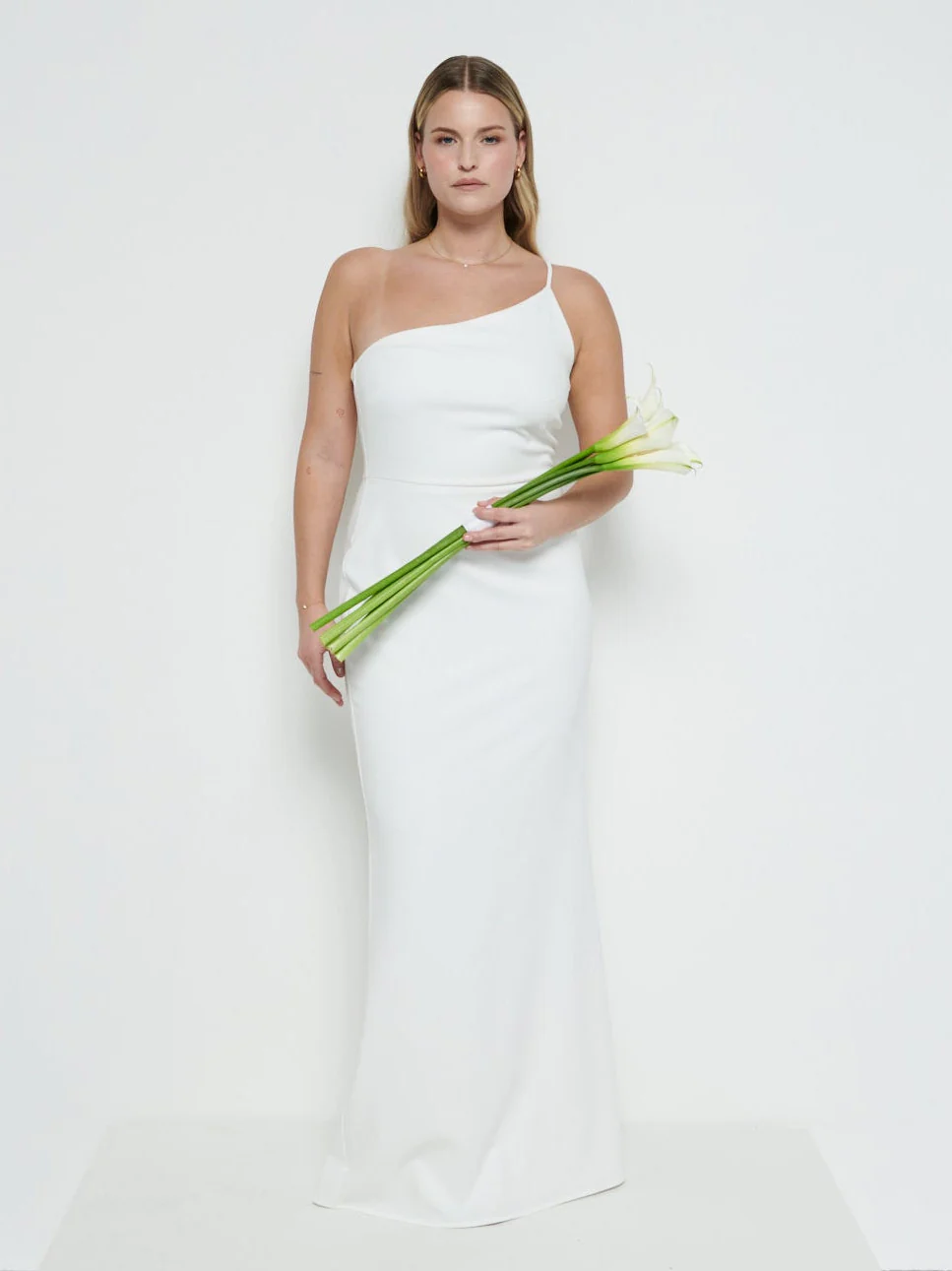 Recycled Crepe Ivory Swatch - Image 2