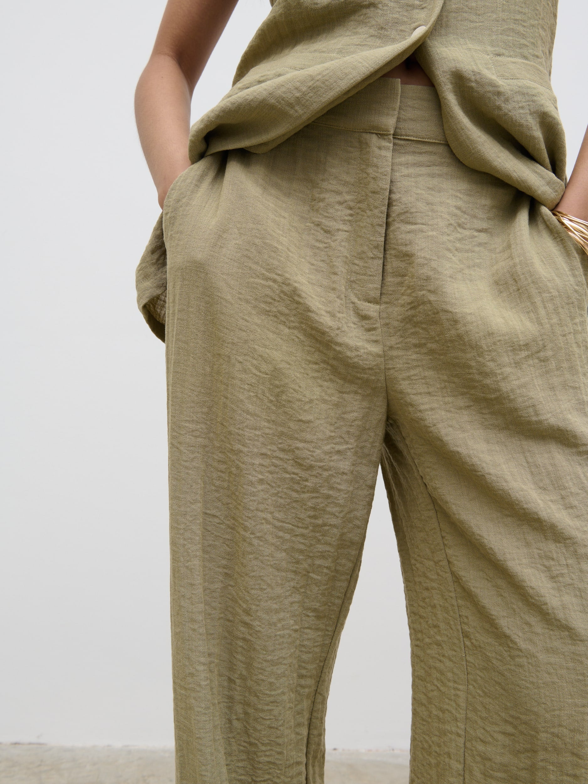 Remy Trousers - Olive - Image 2