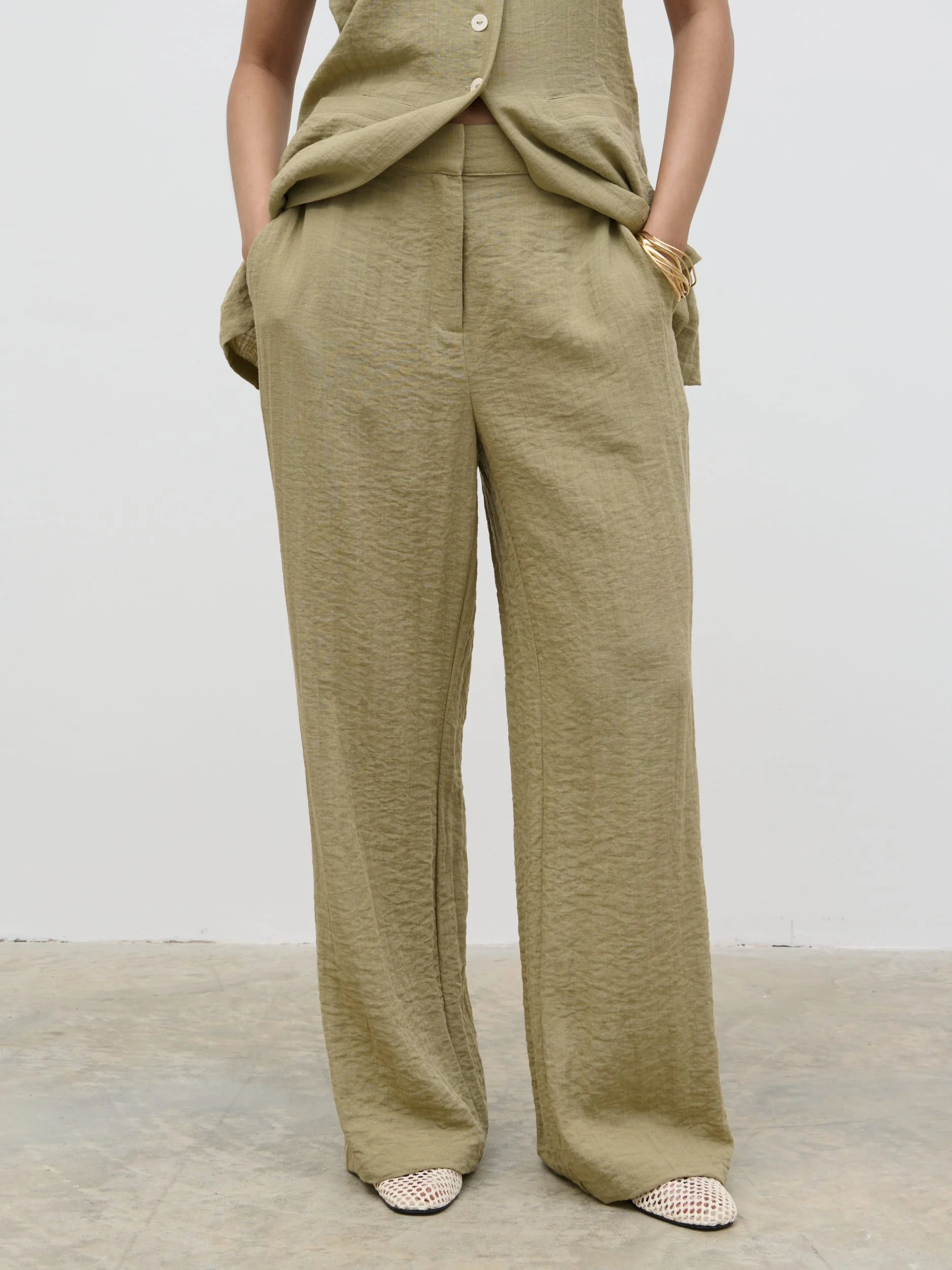 Remy Trousers - Olive - Image 3