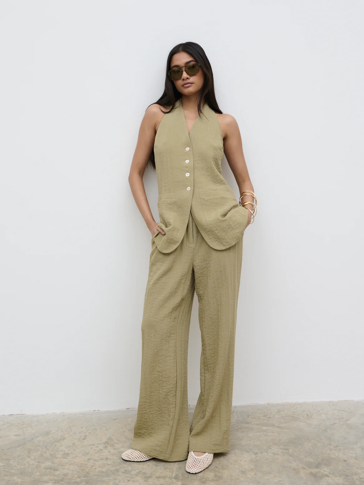 Remy Trousers - Olive - Image 6