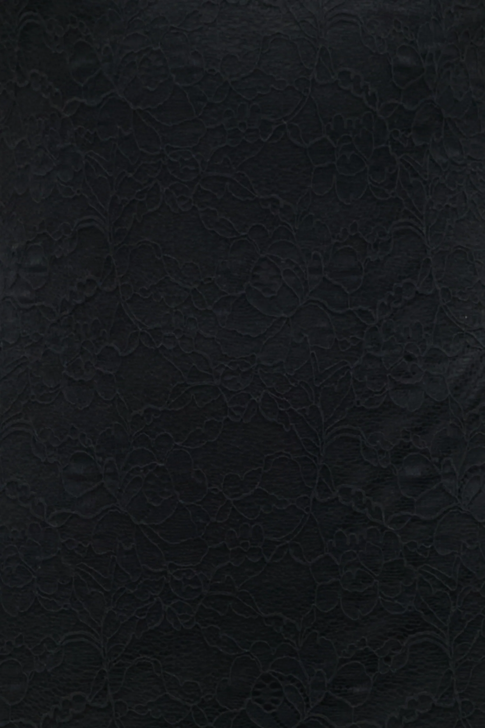 Rosalee Lace Maxi Dress - Black - Image 8
