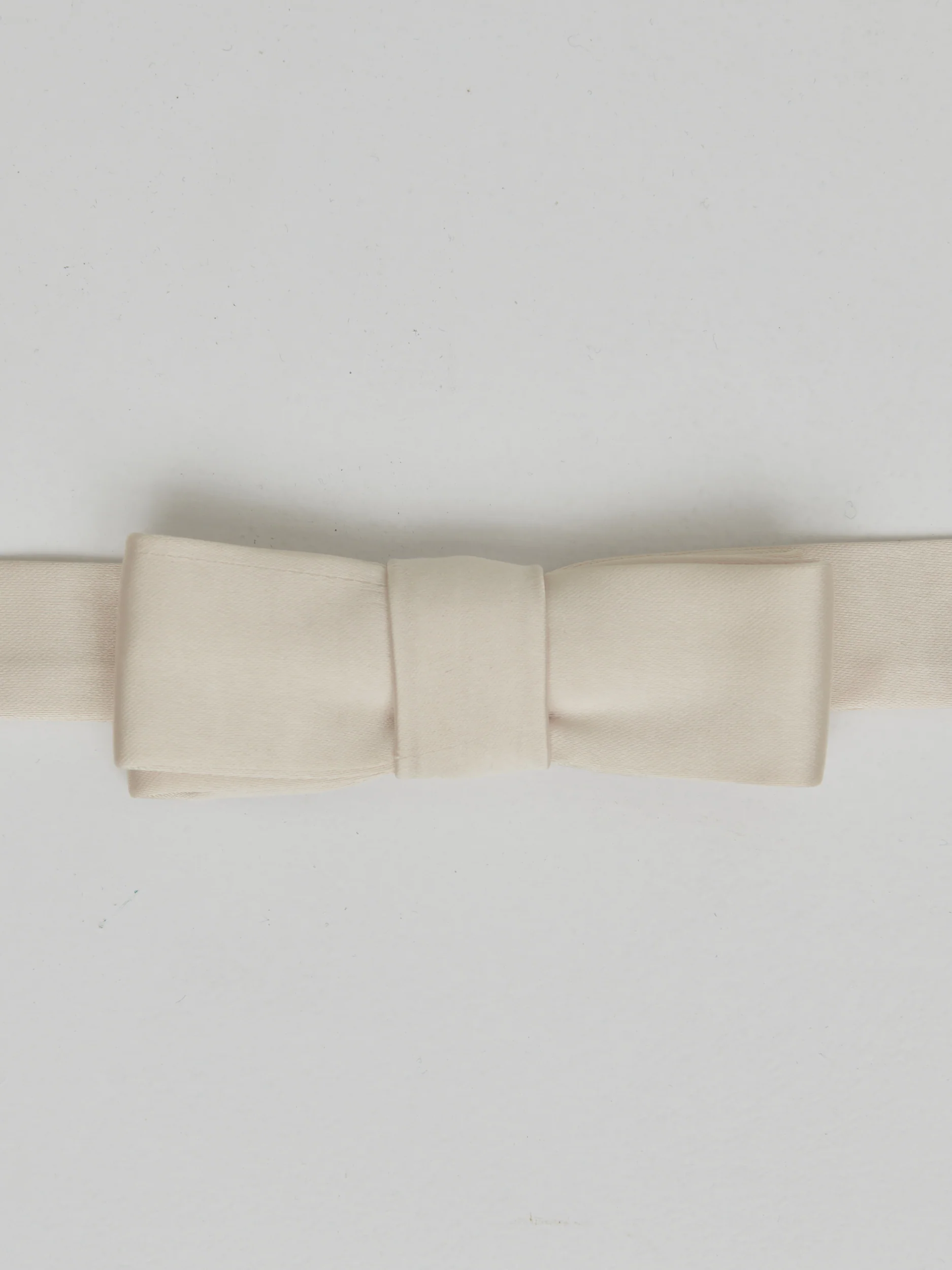 Satin Children's Bow Tie - Champagne - Image 2