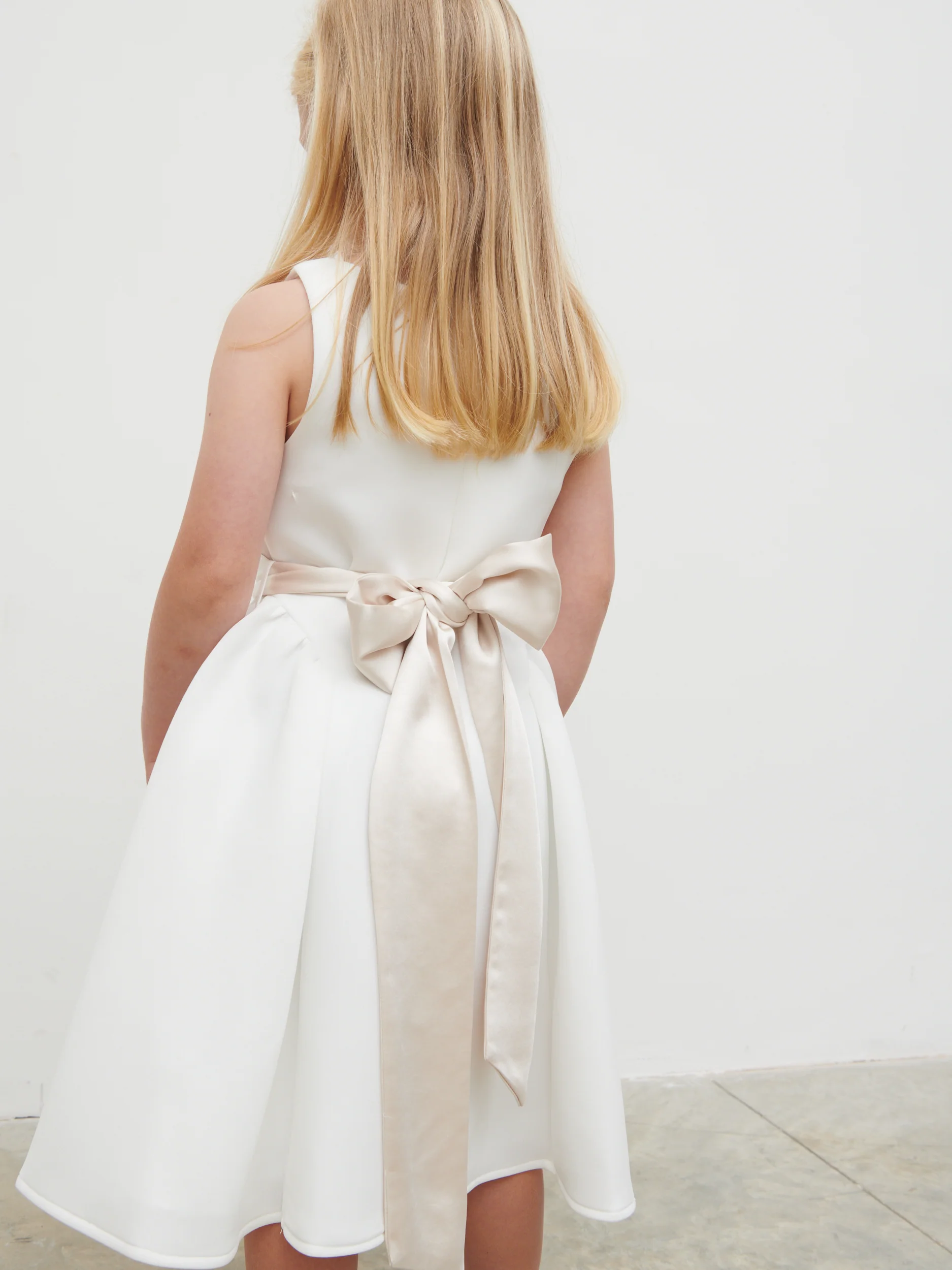 Satin Sash - Champagne - Image 3