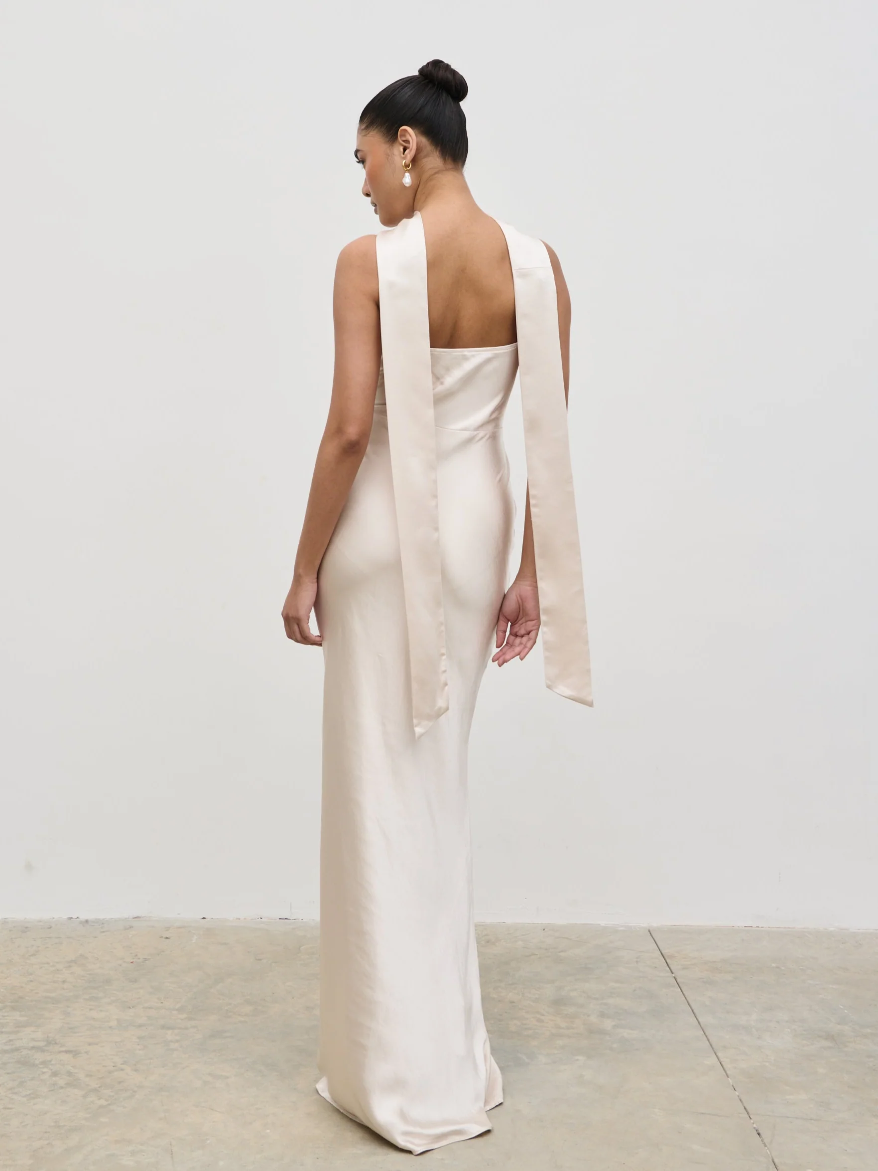 Satin Sash - Champagne - Image 6