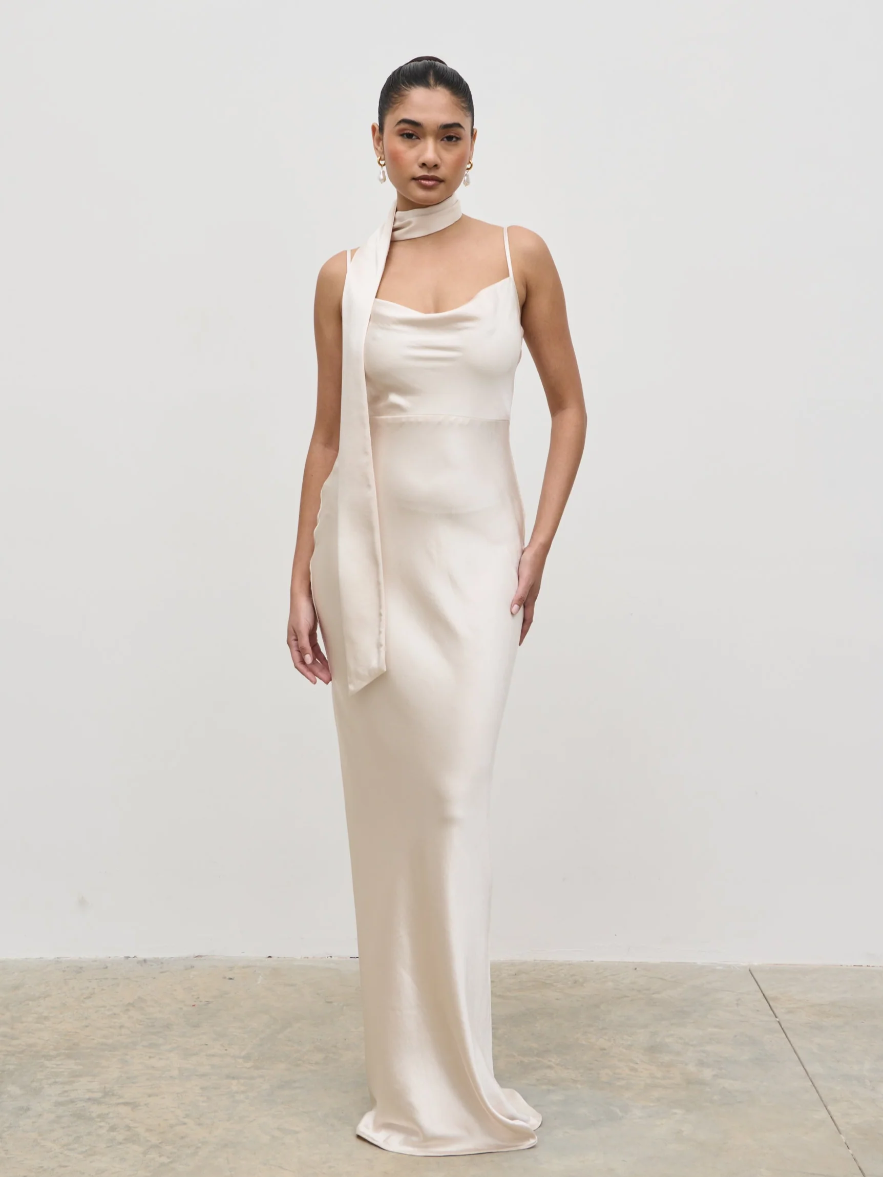 Satin Sash - Champagne - Image 7