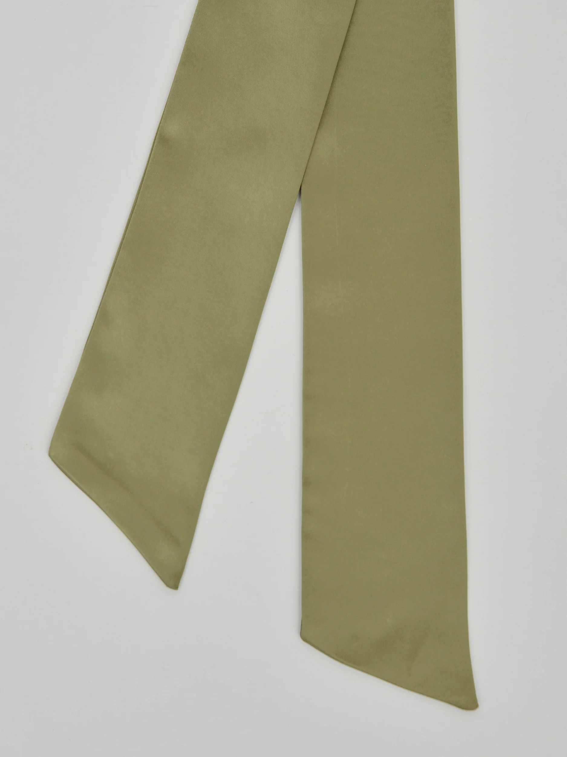 Satin Sash - Olive - Image 8