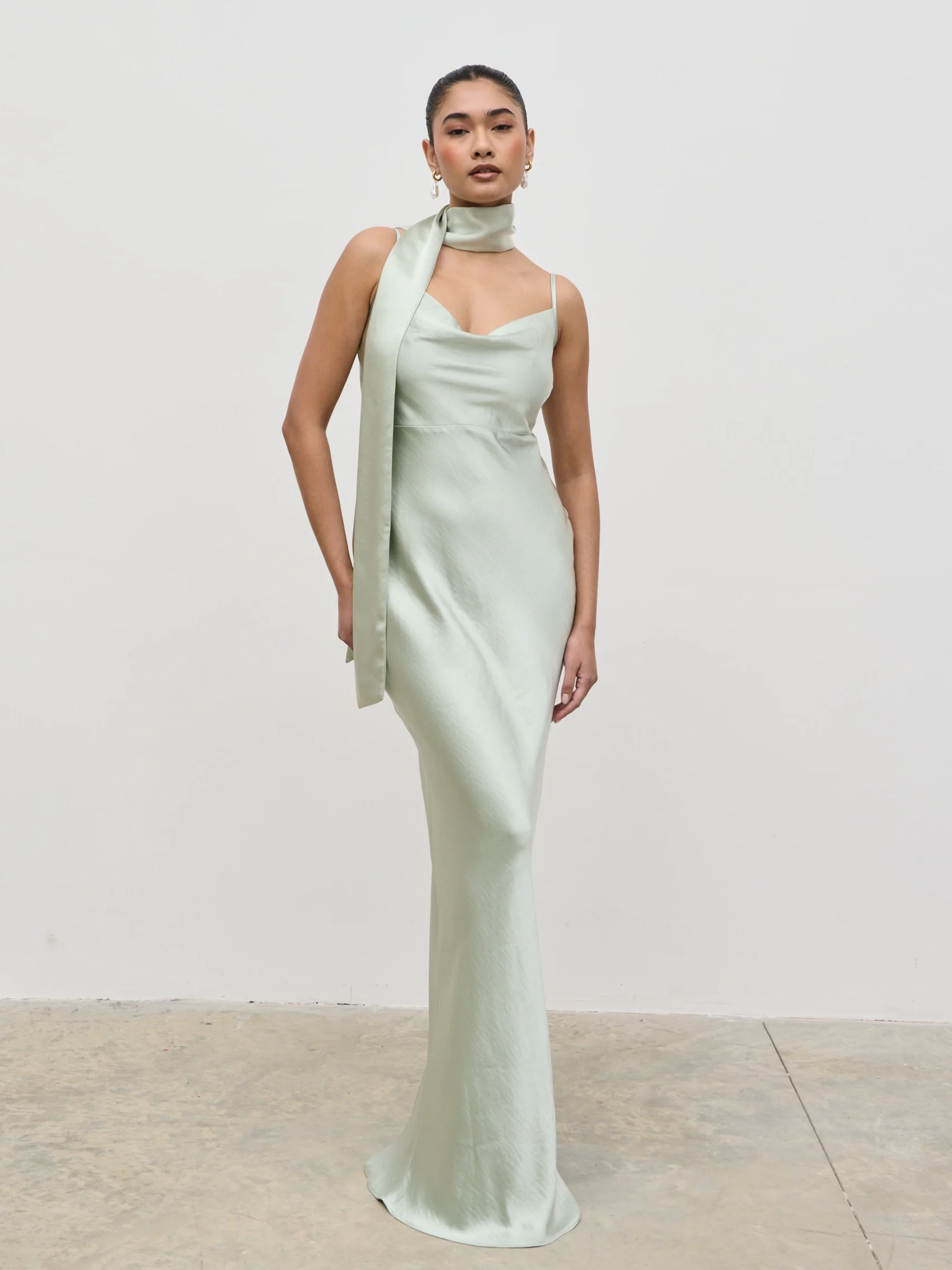Satin Sash - Sage - Image 4
