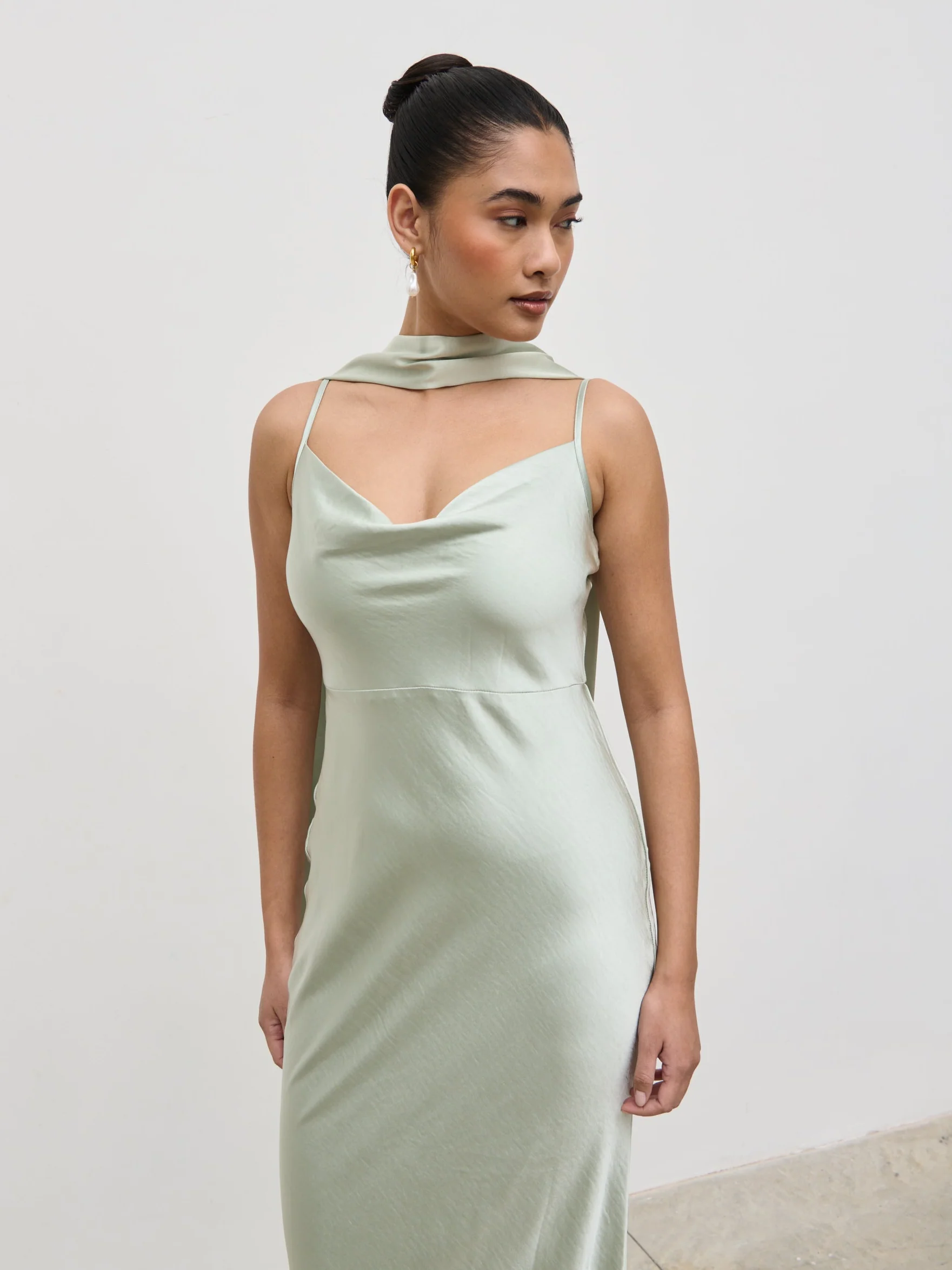 Satin Sash - Sage - Image 5