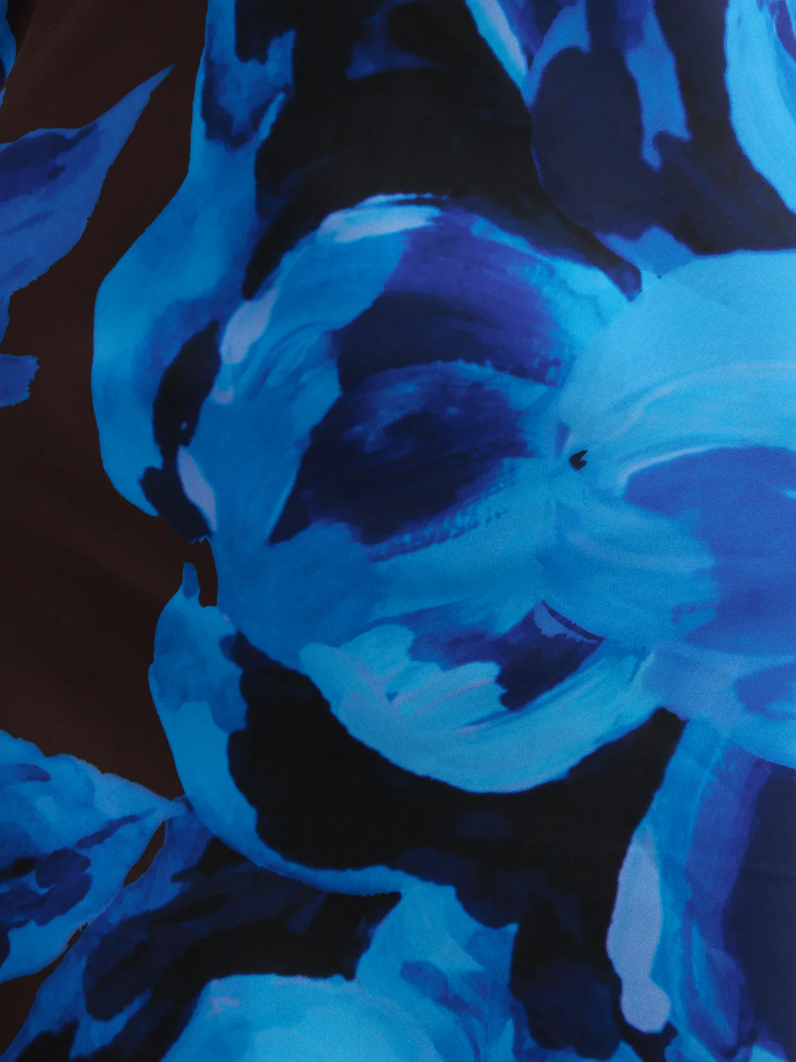 Sheree Printed Midaxi Dress - Colbalt Blue Floral - Image 4