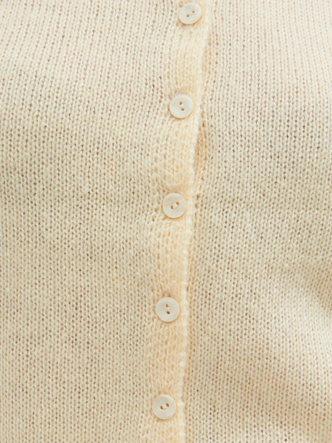 Shilou Button Up Knit Top - Butter Lemon - Image 7